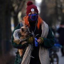 Laisvės alėjoje – minios žmonių