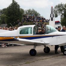 Šeštadienis Kaune – su dvigubu trenksmu: gatvėse riaumojo motociklai, padangę raižė aviacijos asai