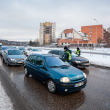 Reidas Kaune: policininkai išbandė naujus alkotesterius