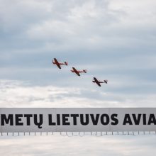 Aviacijos šventė Kaune: nuo skraidančios legendos iki didžiausios vėliavos nuleidimo