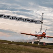 Aviacijos šventė Kaune: nuo skraidančios legendos iki didžiausios vėliavos nuleidimo