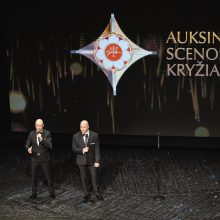 „Auksinių scenos kryžių“ ceremonijoje – spektaklio „Dėdė Vania“ kūrėjų triumfas