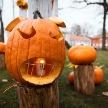 Pilies diena Raudondvaryje – su vėlių eisena, ugnies šou ir moliūgais