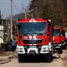 Per gaisrą Akmenės rajone žuvo moteris