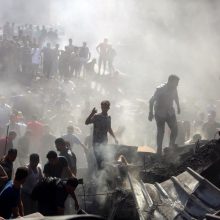 „Hamas“: nuo karo pradžios Gazos Ruože žuvo daugiau kaip 7 tūkst. žmonių