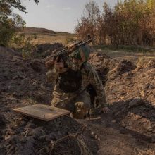 Ukraina: sunaikintas 31 naktį rusų karių paleistas dronas „Shahed“