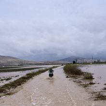 Graikija užtvindytuose kaimuose pradeda gelbėjimo darbus