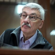 Rusija siekia įkalinti teisių gynėją O. Orlovą
