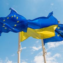 V. Zelenskis: Ukraina skuba įgyvendinti rekomendacijas, kad pradėtų derybas dėl stojimo į ES