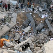 JT pabėgėlių agentūros vadovas: karinių veiksmų Gazos Ruože eskalavimas sukels katastrofą