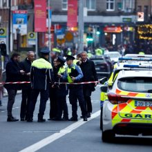 Dubline peiliu ginkluotas vyras sužalojo penkis žmones, iš kurių trys – vaikai
