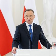 A. Duda: grūdų klausimas neturės didelės įtakos Lenkijos ir Ukrainos santykiams