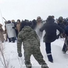 Po neramumų Baškirijoje įkalinti šeši protestuotojai