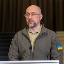 Ukrainos premjeras: susitarimas dėl ES pagalbos Ukrainai padės pasiekti bendrą pergalę