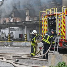 Naktį Rusijos pajėgos puolė Lvivo sritį trimis dronais „Shahed“, sunaikinta infrastruktūra