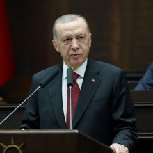 R. T. Erdoganas smerkia Izraelio raginimą dėl evakuacijos iš šiaurinės Gazos Ruožo dalies