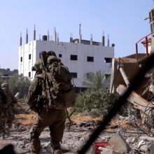 Izraelio kariuomenė netoli ligoninės Gazos Ruože susirėmė su „Hamas“ smogikais
