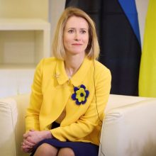 Kremlius: Estijos ministrė pirmininkė ieškoma dėl priešiškų veiksmų