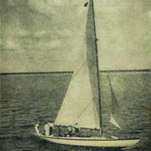 Laivas: 13,5 m ilgio jachta „Žalčių karalienė“ 1937 m.