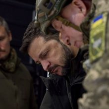 V. Zelenskis: prasidėjus žiemai Ukraina ruošiasi naujam karo su Rusija etapui