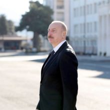 Azerbaidžano prezidentas I. Alijevas perrinktas penktajai kadencijai