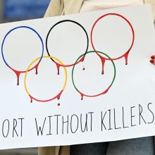 Ukrainos sportininkai smerkia poziciją dėl rusų olimpiadoje