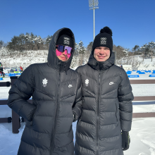 Biatlonininkų startus jaunimo žiemos olimpinėse žaidynėse jaukė stiprus vėjas