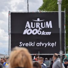 „Aurum 1006 km“ lenktynėms duotas simbolinis startas