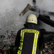 Anykščių rajone sudegė namas: gaisravietėje – vyro kūnas