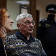 Rusija paliko galioti įkalinto disidento O. Orlovo „užsienio agento“ statusą
