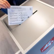 Prasideda balsavimas namuose renkant Europos Parlamento narius