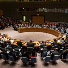 JT Saugumo Taryba balsavo už pagalbos didinimą Gazos Ruože