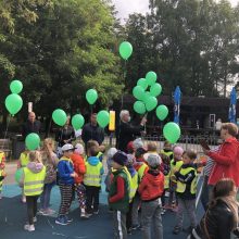 Klaipėdoje dar viena vieta vaikams: atnaujinta žaidimų aikštelė Poilsio parke