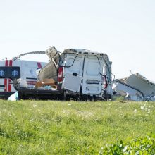 Žiauri avarija kelyje „Via Baltica“: žuvo vyras, sužalotas 10-metis vaikas