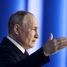 V. Putinas: šiemet bus dislokuota branduolinių raketų „Sarmat“