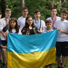 Būrys: stovykloje – kone 30 vaikų, paauglių ir dvi mokytojos iš Ukrainos.