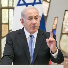 B. Netanyahu JK ir Vokietijos ministrams: Izraelis pasilieka teisę gintis