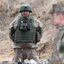 Lietuvoje lankėsi Islandijos kariuomenės vado funkcijas vykdantis J. G. Allanssonas