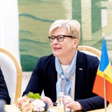 I. Šimonytė Vilniuje dėkojo Andoros kolegai už paramą Ukrainai, sankcijų Rusijai palaikymą