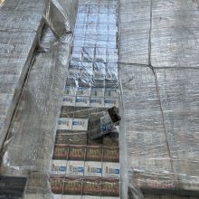 Smūgis kontrabandininkams: konfiskuotų rūkalų vertė viršija 100 tūkst. eurų