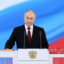 V. Putinas inauguruotas dar vienai kadencijai Kremliuje