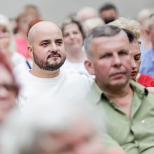 Festivalyje „Gertrūdos vasara“ būrį gerbėjų pritraukė scenos legenda O. Vyšniauskas