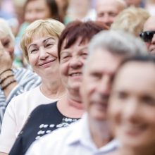 Festivalyje „Gertrūdos vasara“ būrį gerbėjų pritraukė scenos legenda O. Vyšniauskas