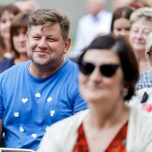 Festivalyje „Gertrūdos vasara“ būrį gerbėjų pritraukė scenos legenda O. Vyšniauskas