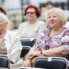 Festivalyje „Gertrūdos vasara“ būrį gerbėjų pritraukė scenos legenda O. Vyšniauskas