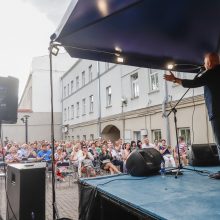 Festivalyje „Gertrūdos vasara“ būrį gerbėjų pritraukė scenos legenda O. Vyšniauskas