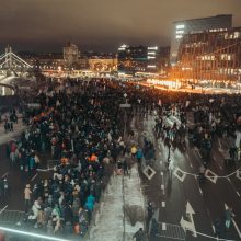 Efektingas KEKS atidarymo šou: atvaizduoti svarbiausi Kauno periodai