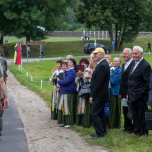 G. Nausėda sąskrydžio Ariogaloje dalyviams: galime gerbti jus kaip moralinį kompasą