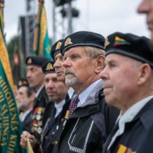 G. Nausėda sąskrydžio Ariogaloje dalyviams: galime gerbti jus kaip moralinį kompasą