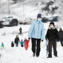 Profesorius apie COVID-19 ir čiuožinėjimą nuo kalniukų: ar tai kelia grėsmę?